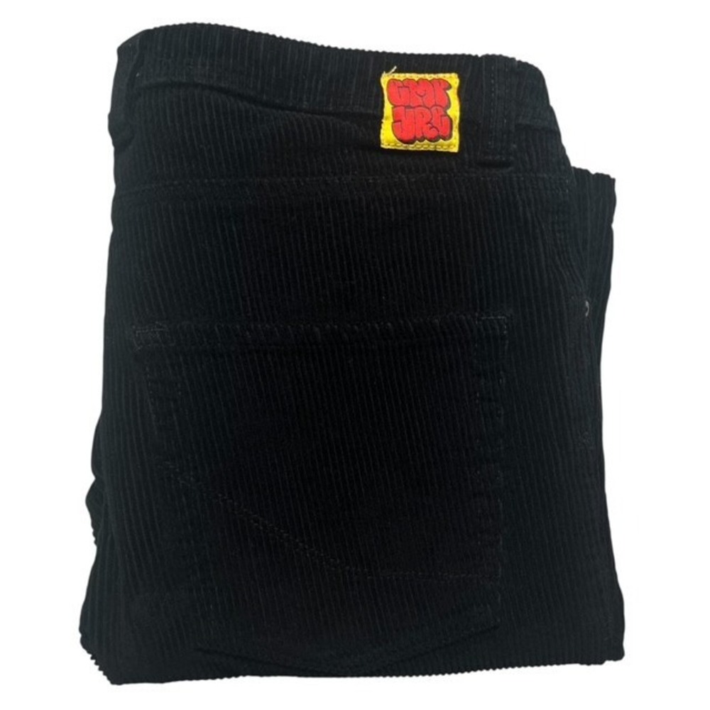 Empyre Mens Sz 32x30 Loose Fit Corduroy Tori Black Skate Pants Baggy Wide -1303 - Picture 3 of 7
